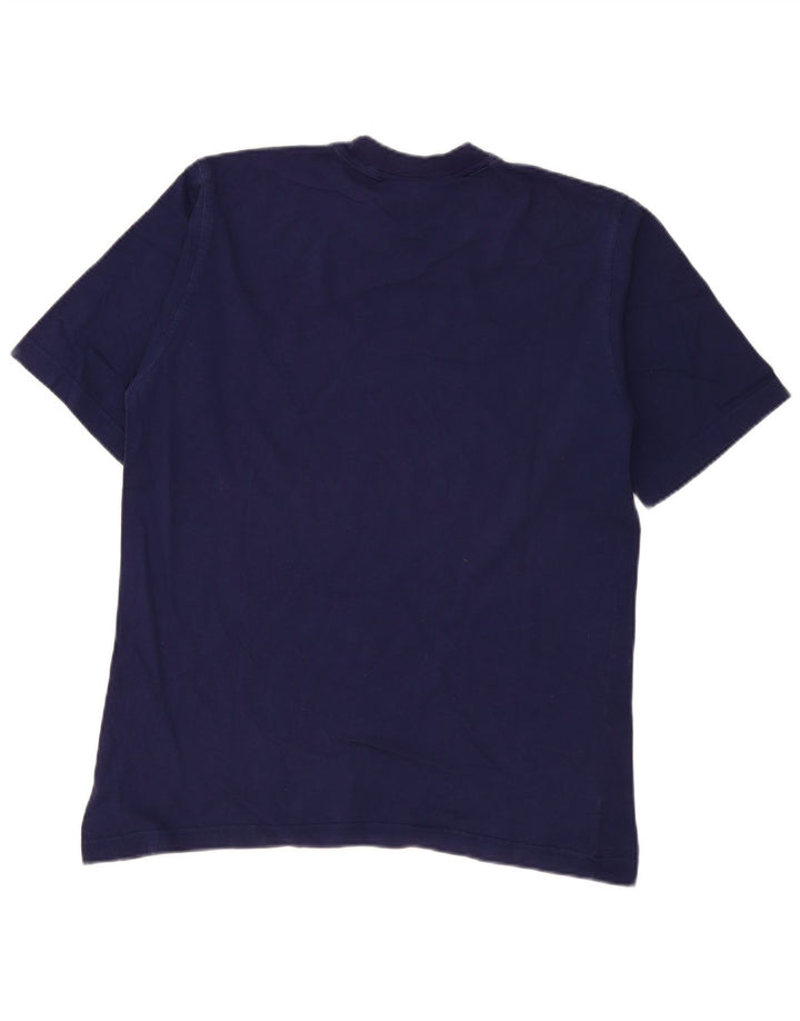 Adidas T-Shirt Homme Bleu Marine Moyen