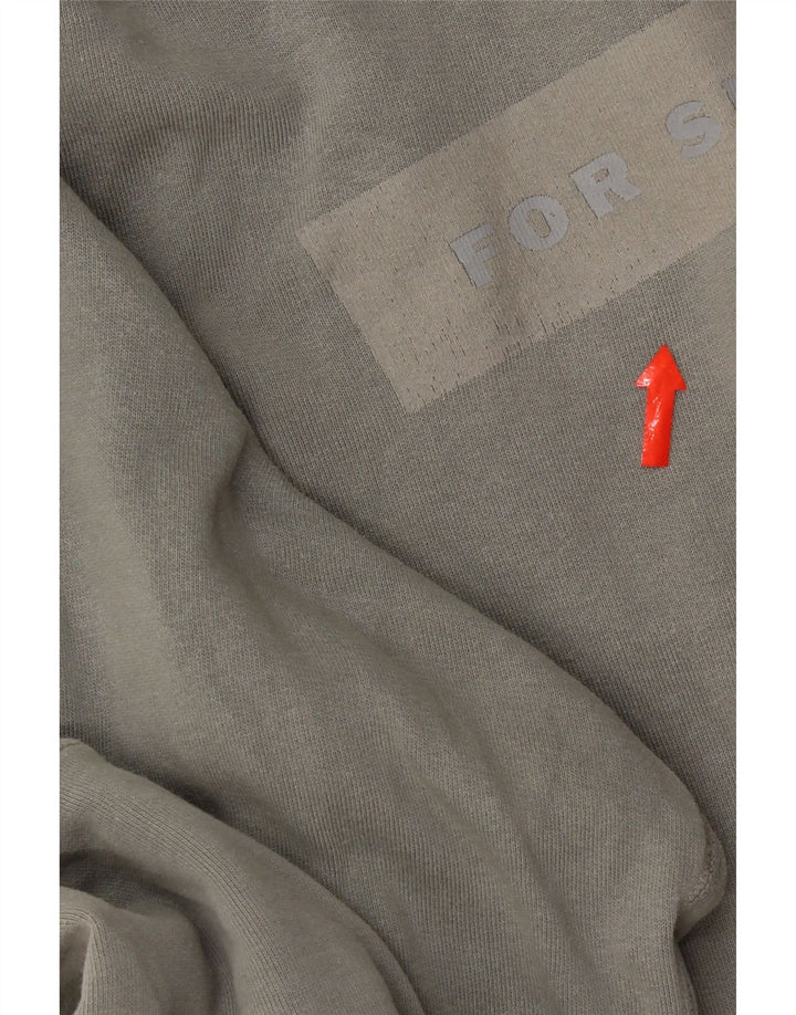 Diesel Sweat-shirt graphique pour homme XL Gris