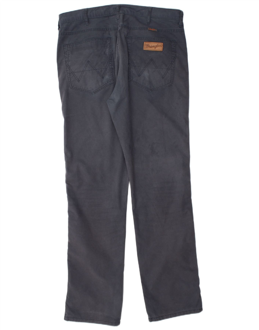 WRANGLER Pantalon décontracté droit extensible Arizona pour homme W36 L34 Bleu marine