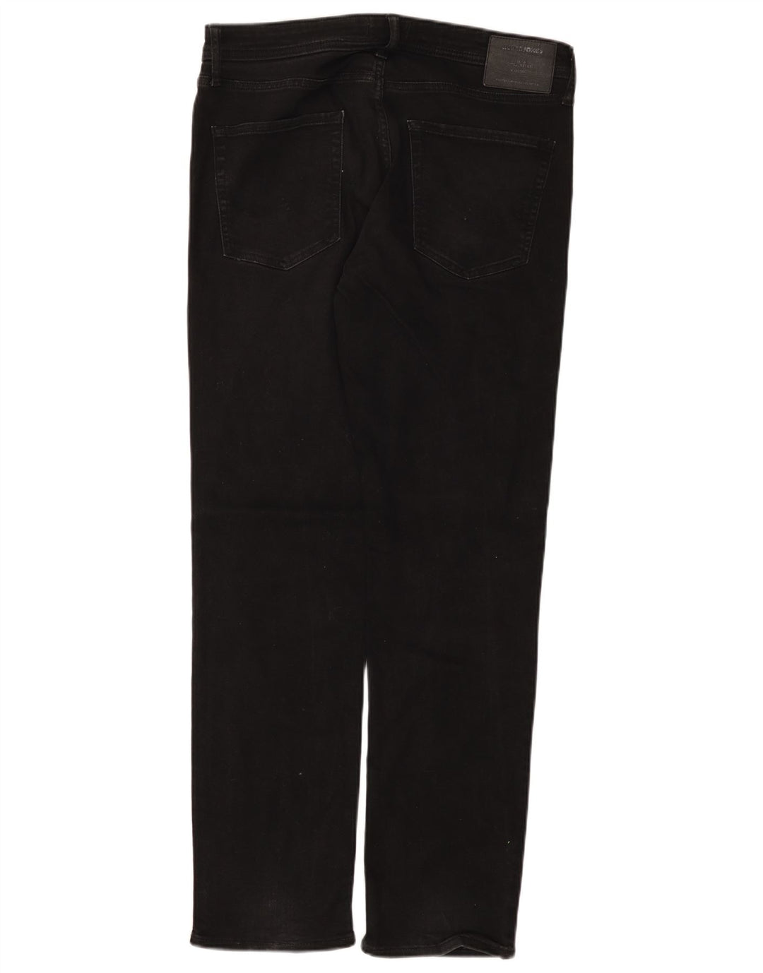 Jack & Jones Jean Droit Homme W34 L34 Noir Coton