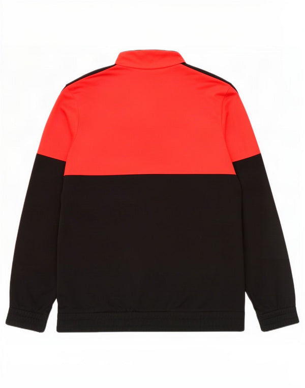 Adidas Veste de survêtement graphique pour garçon 15-16 ans Rouge Colourblock