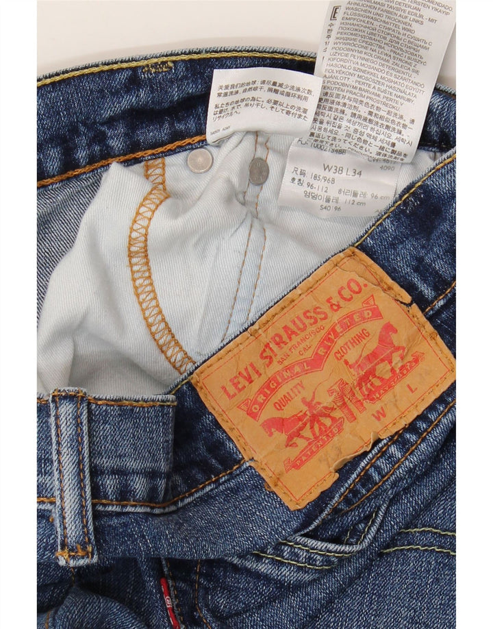 Levi's Jean Droit 518 Homme Bleu W38 L29 Coton