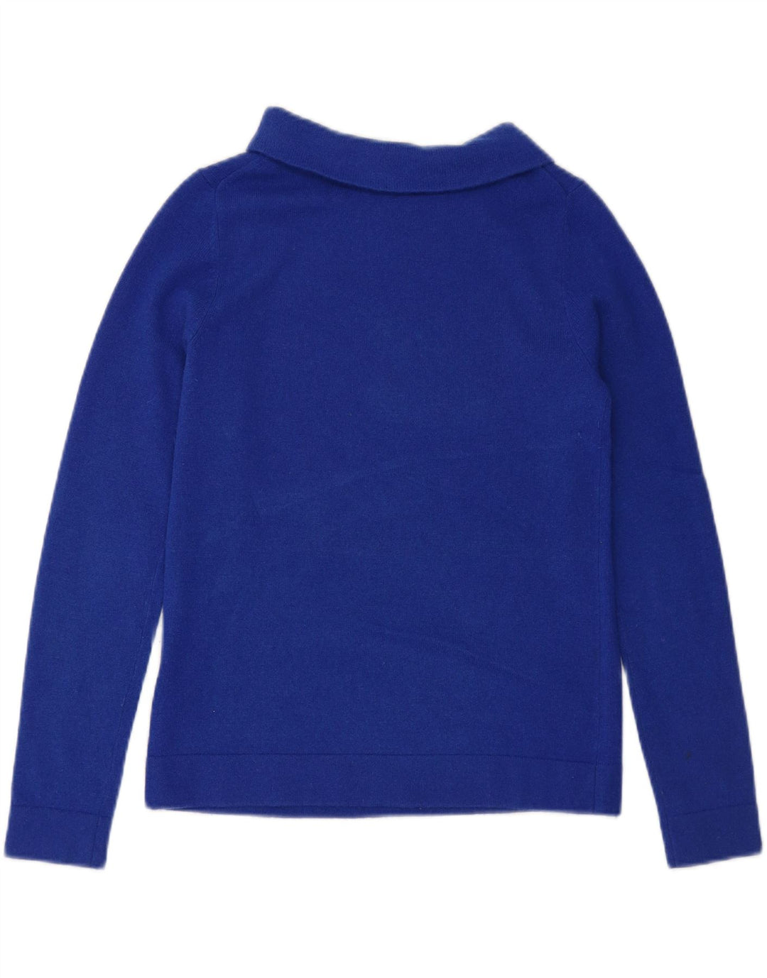 HOBBS Pull col roulé pour femme UK 10 Petite laine bleue