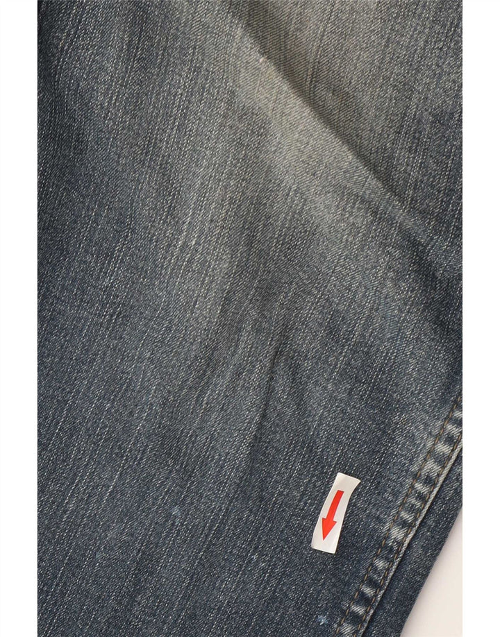Wrangler Jean Droit Texas Stretch Homme W33 L30 Bleu Coton