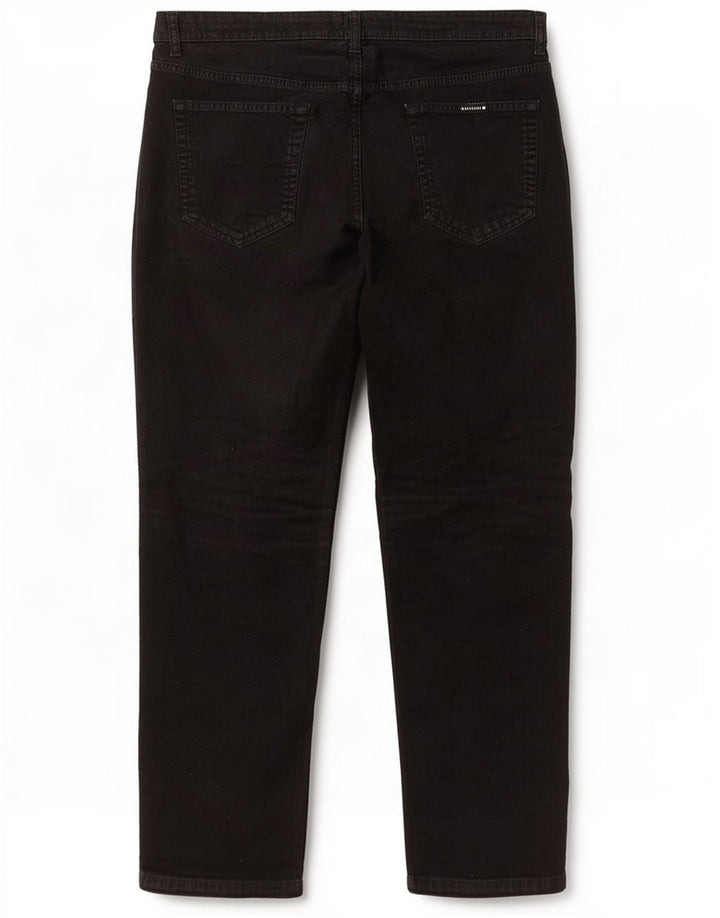 Trussardi Jean Droit W36 L27 Noir Coton Homme