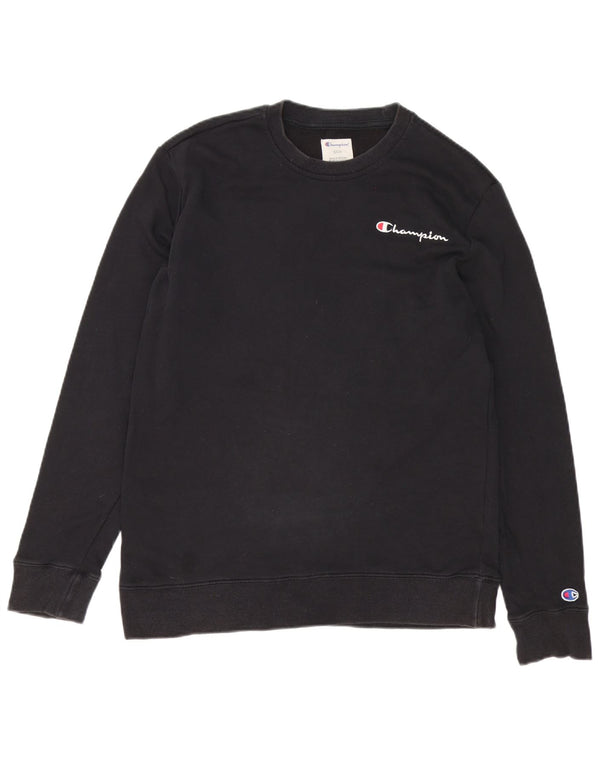Champion Sweat-Shirt Homme Petit Noir Coton