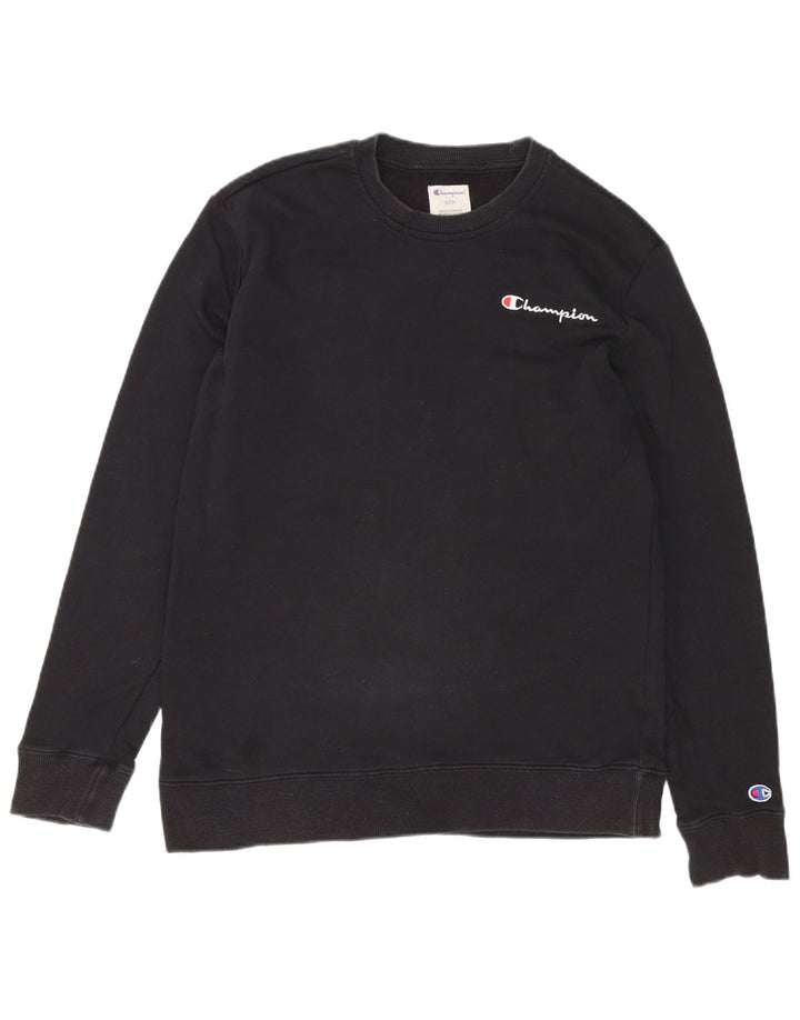 Champion Sweat-Shirt Homme Petit Noir Coton