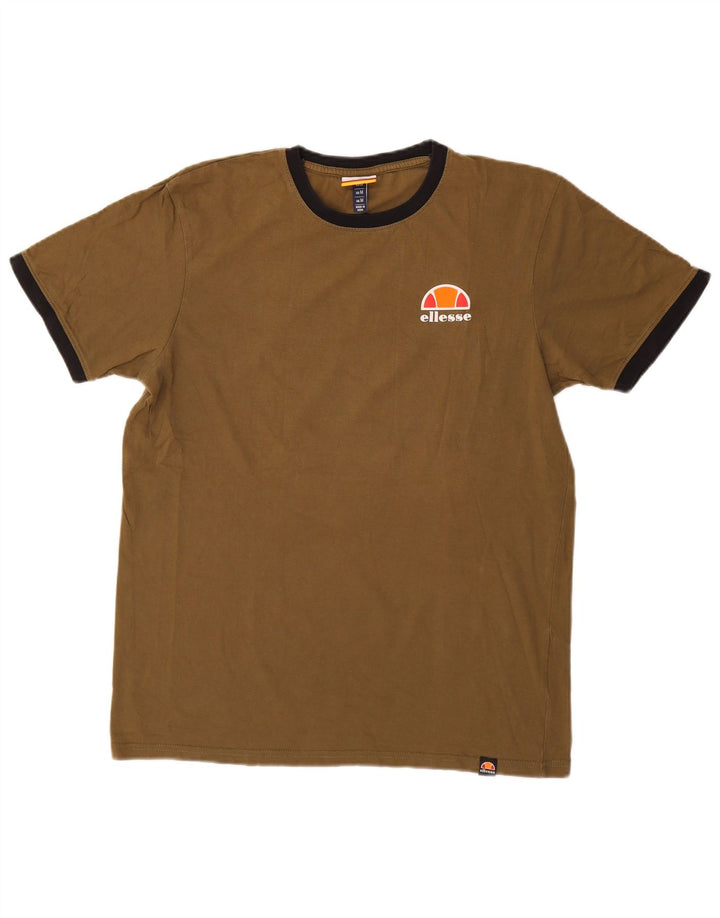 ELLESSE T-Shirt Homme Kaki Moyen