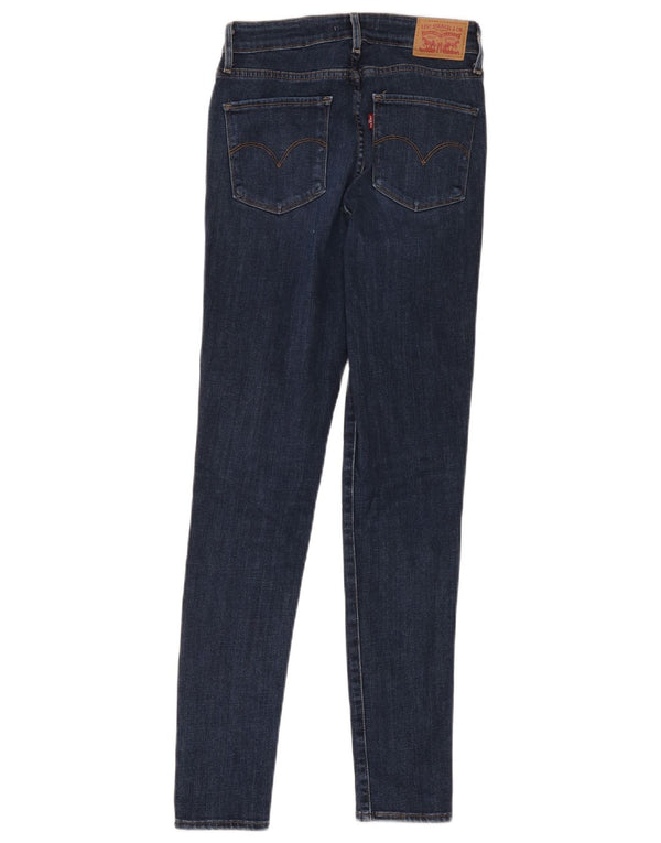 Levi's Jean Skinny Taille Haute 721 Femme W27 L30 Bleu Marine Coton