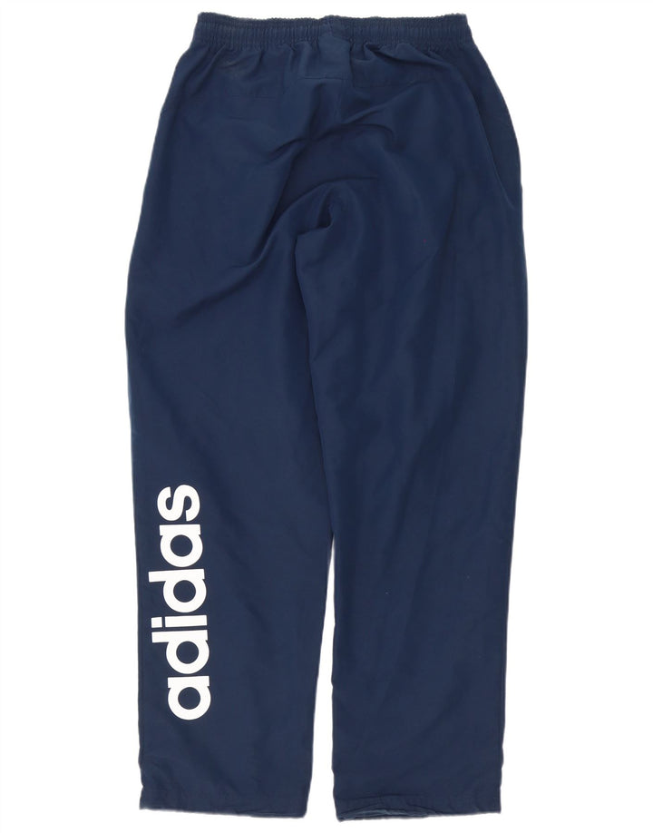 Adidas Pantalon de survêtement graphique pour homme Bleu marine moyen Polyester