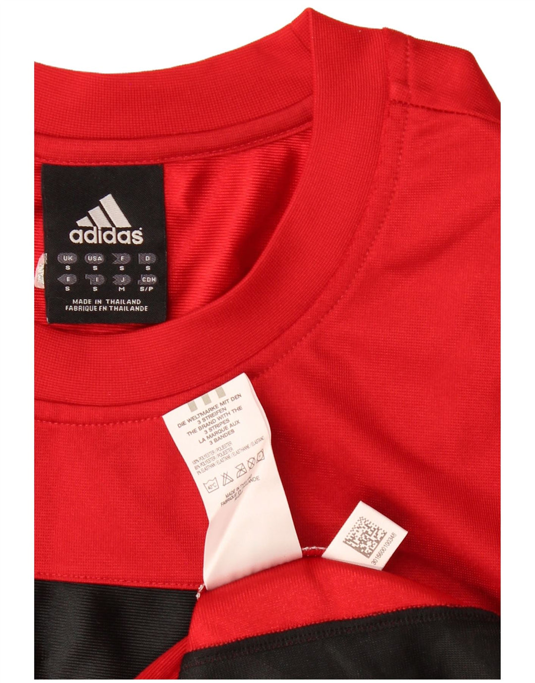 ADIDAS Débardeur Graphique Homme Petit Rouge Colorblock Polyester