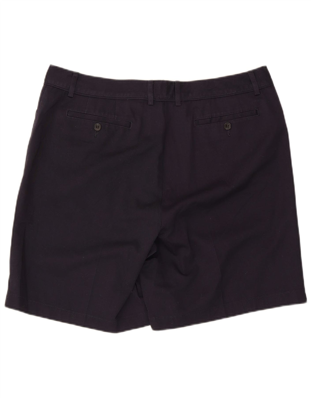 EDDIE BAUER Short décontracté pour femme US 14 XL W36 Bleu marine en coton