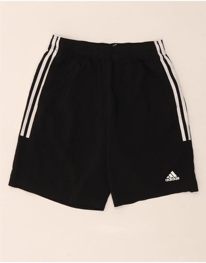 Adidas Short de sport pour homme en polyester noir moyen