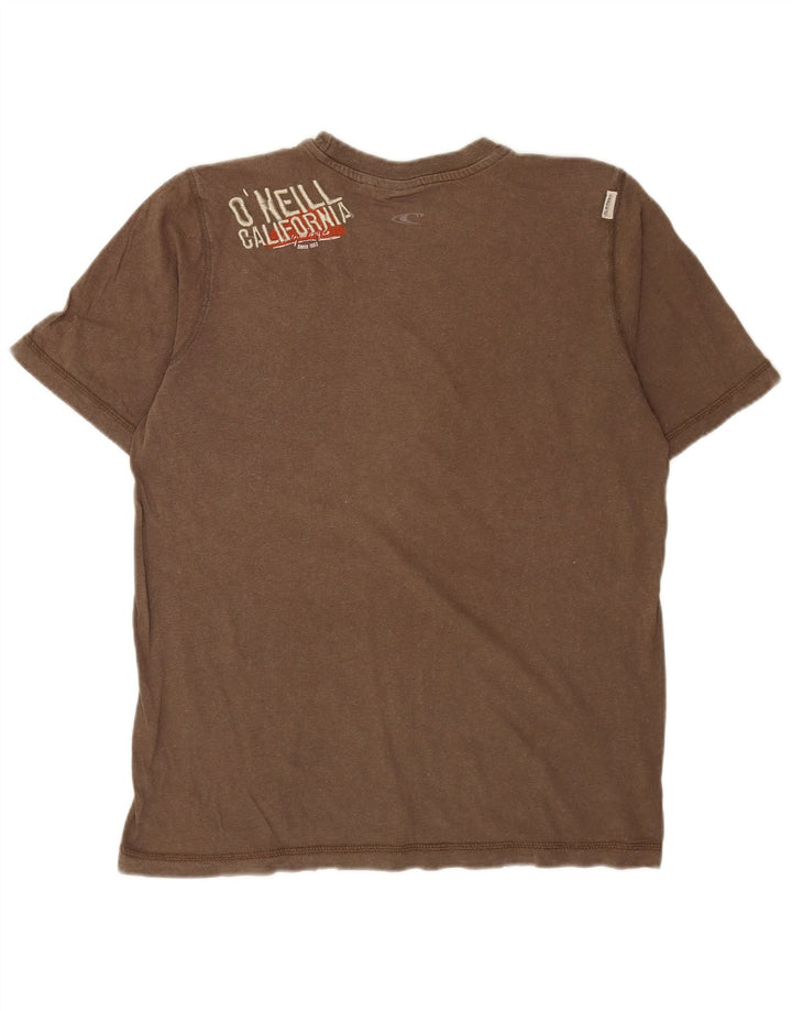 O'Neill T-Shirt Graphique Homme Gris Moyen Coton