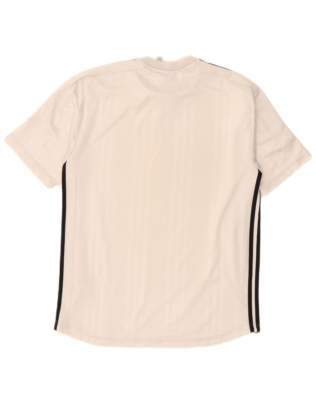 Adidas T-Shirt Homme Blanc Moyen Polyester