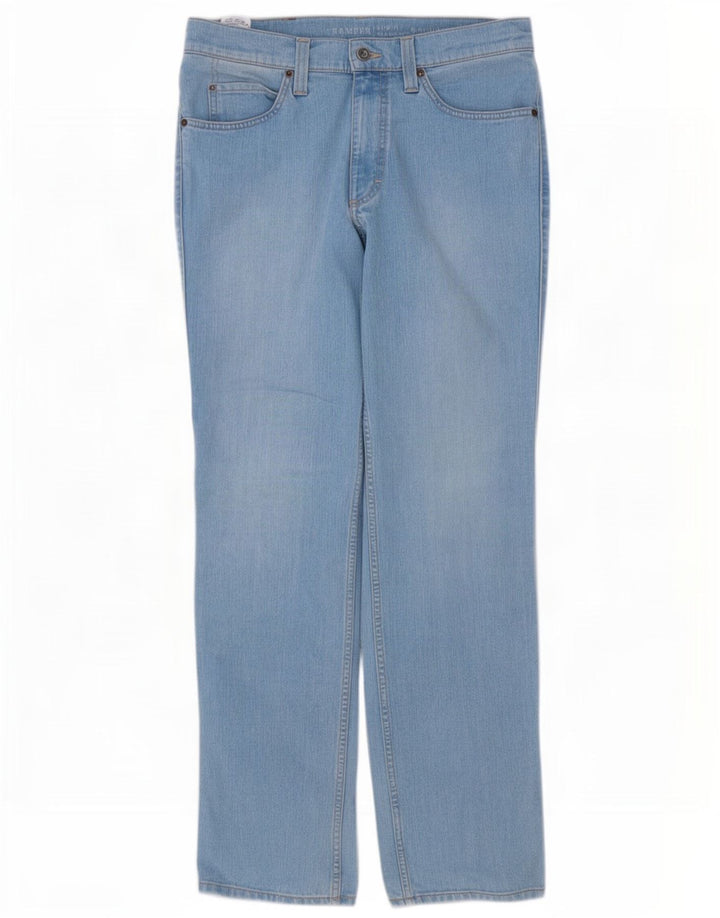 Mustang Jean droit Tramper homme W33 L34 bleu coton