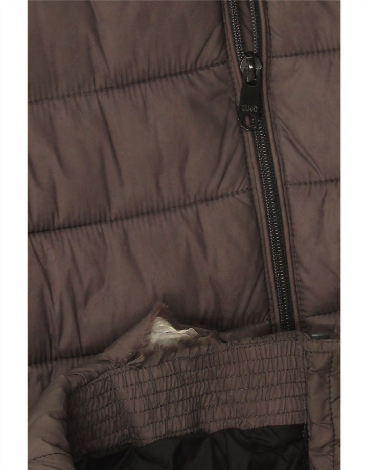 Liu Jo Veste matelassée pour homme UK 40 Large Gris Polyamide