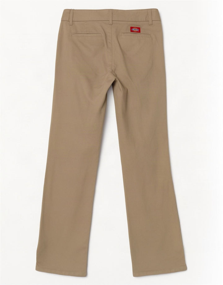 Dickies Pantalon décontracté bootcut pour femme US 7 Medium W30 L31 Coton beige