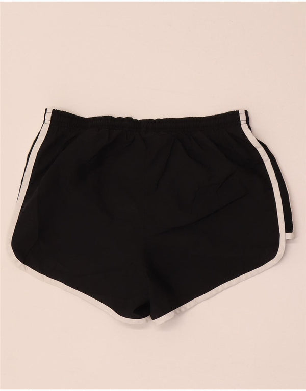 Nike Short de sport Dri Fit pour femme UK 14 Noir moyen Colourblock
