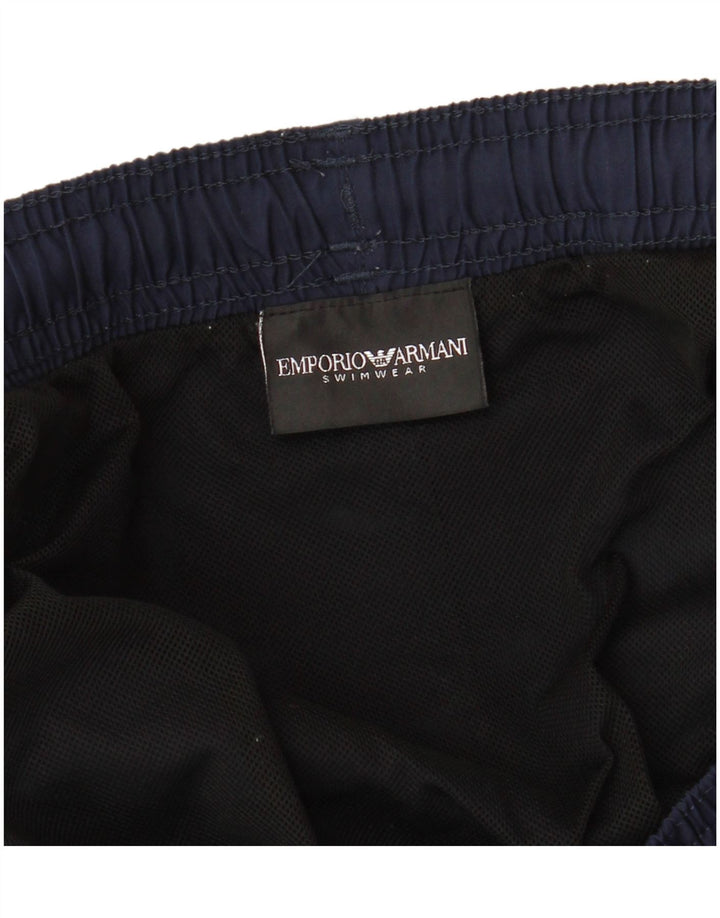 EMPORIO ARMANI Short de bain homme grand bleu marine