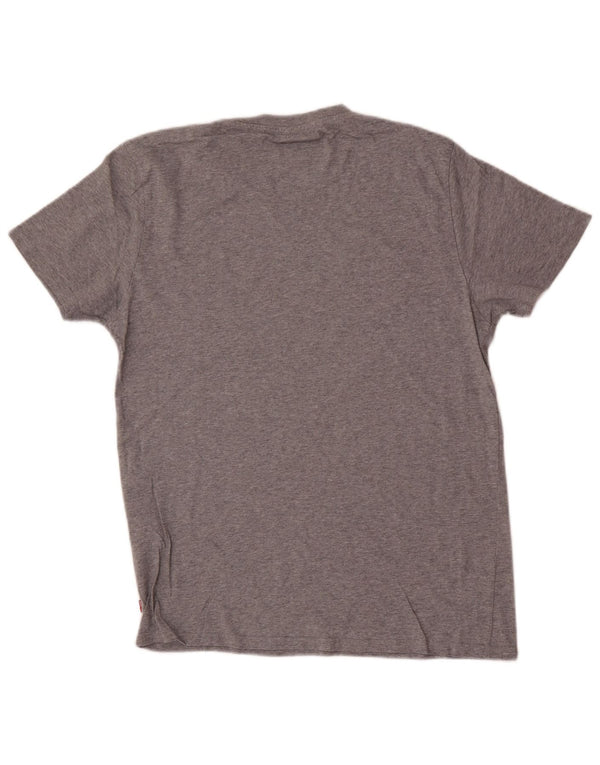 Levi's Tee-Shirt Graphique Homme Gris Moyen Flecked Cotton