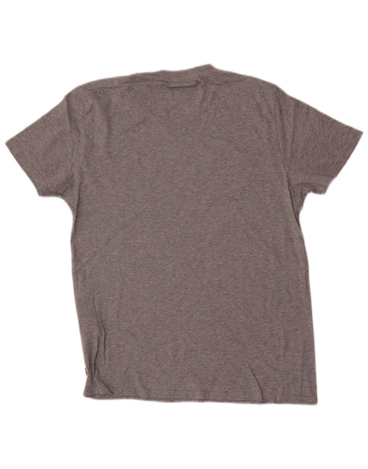 Levi's Tee-Shirt Graphique Homme Gris Moyen Flecked Cotton