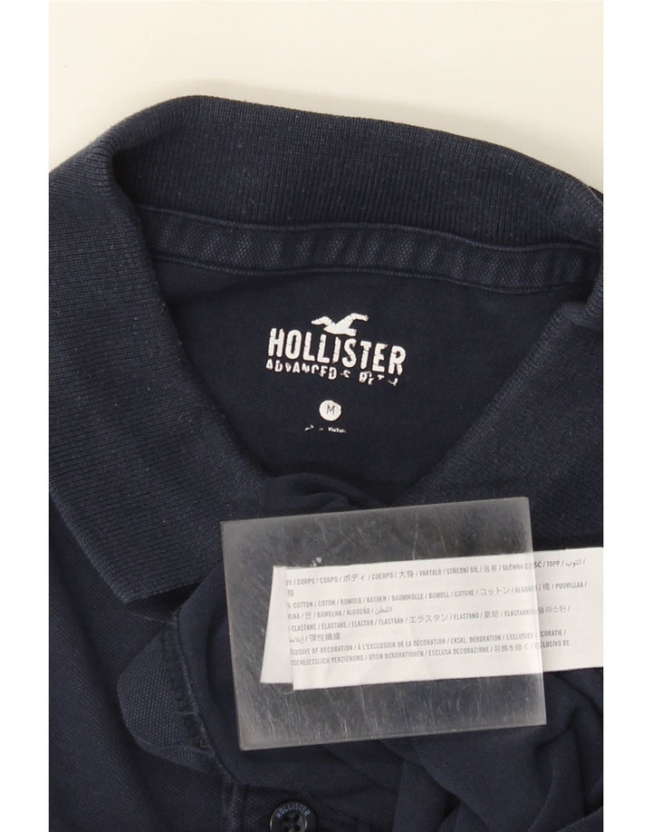Hollister Polo Homme Bleu Marine Moyen Coton