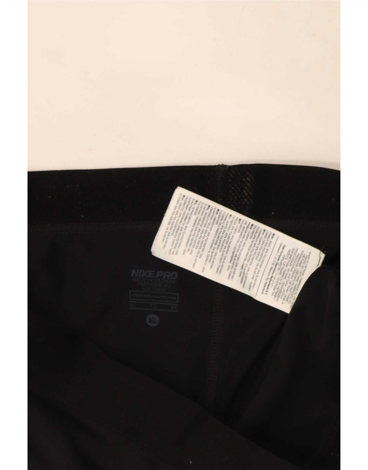 Legging Nike Dri Fit Graphic pour femme UK 18 XL Noir Polyester