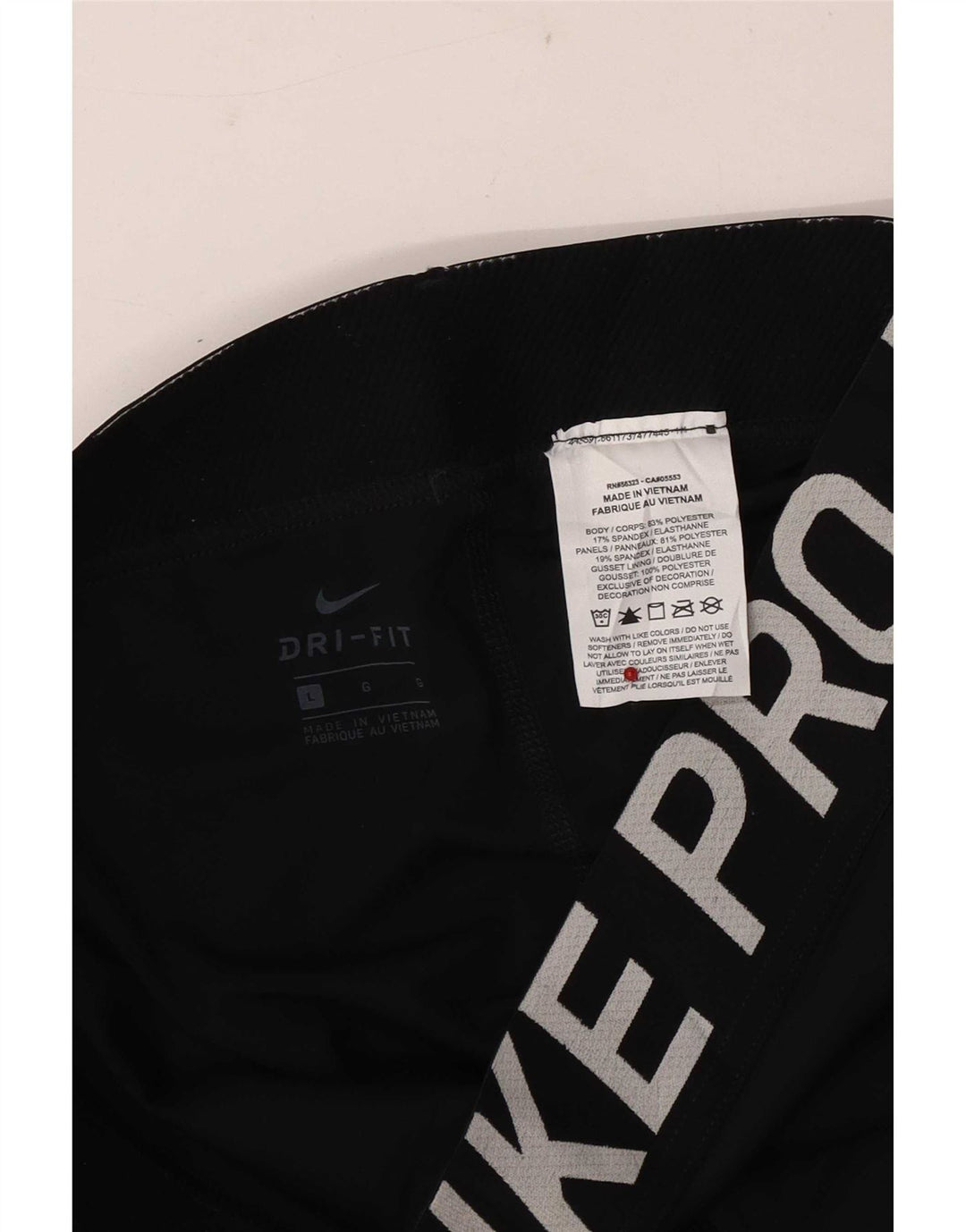 Nike Legging graphique pour femme Large Noir Polyester