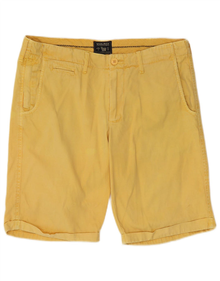 Woolrich Short Chino Homme W32 Coton Jaune Moyen