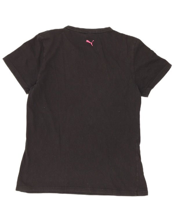 Puma T-Shirt Graphique Fille 15-16 ans Noir