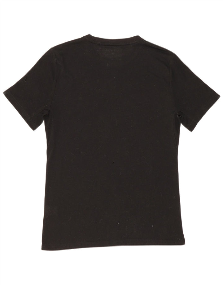 CALVIN KLEIN T-Shirt de Golf Homme Petit Noir Polyester