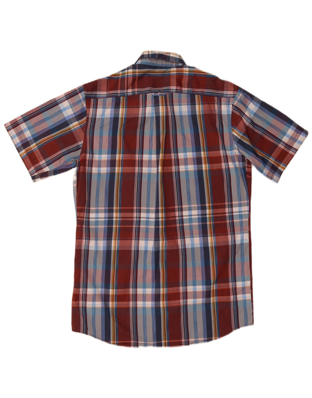 Izod Chemise à Manches Courtes Homme Petit Carreau Multicolore Polyester
