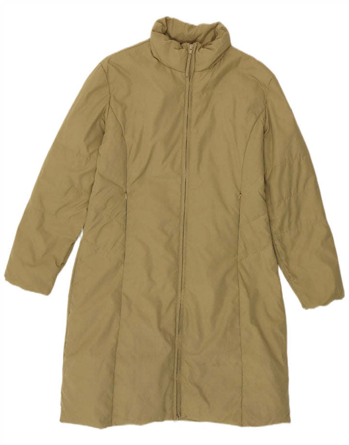 Sergio Tacchini Manteau Rembourré Femme IT 44 Kaki Moyen