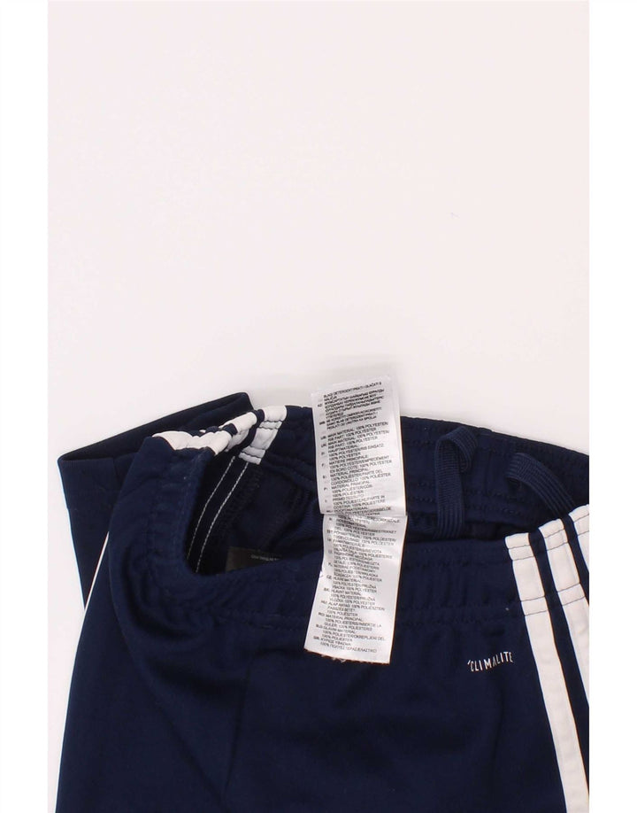 Pantalon de survêtement Adidas Climalite garçon 3-4 ans bleu marine polyester