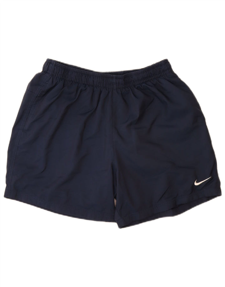 Nike Short de sport pour homme XL Bleu marine Polyester