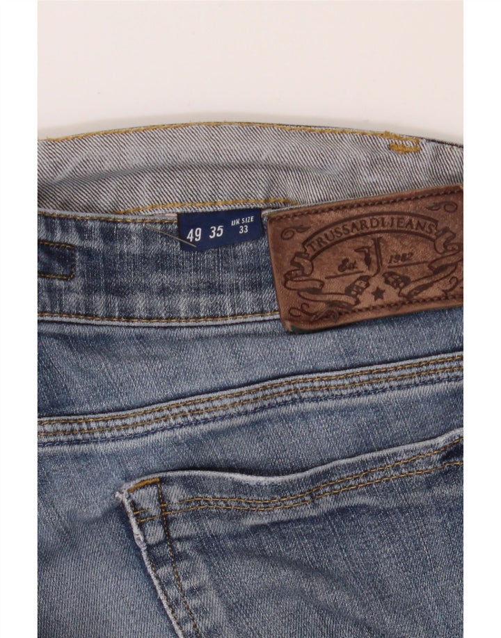 TRUSSARDI Mens Slim Jeans W33 L32 Blue Vintage Trussardi and Second-Hand Trussardi from Messina Hembry 