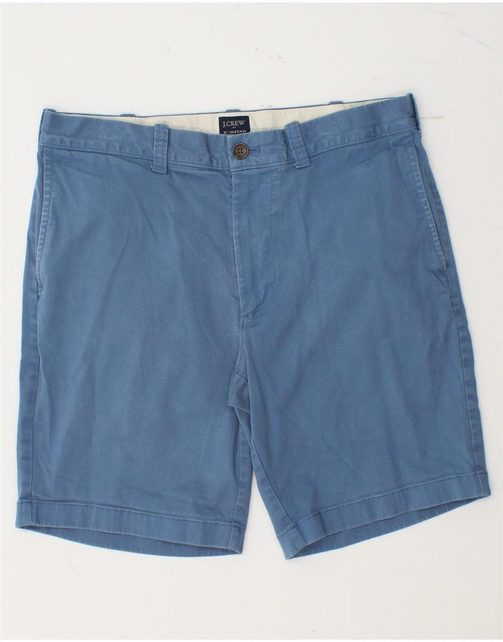 J. CREW Short Chino Homme W31 Coton Bleu Moyen
