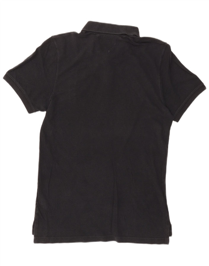 TOMMY HILFIGER Polo Homme Large Noir Coton