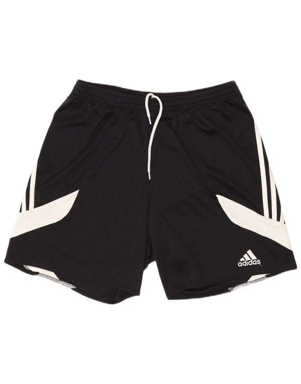 Adidas Short de sport pour homme Large Noir Colorblock Polyester Sports
