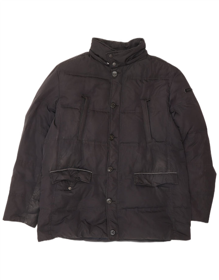 TRUSSARDI JEANS Veste matelassée Homme IT 56 3XL Noir Polyester