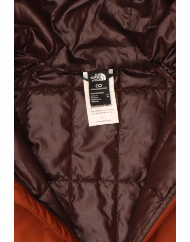 The North Face Veste rembourrée à capuche pour homme UK 38 Marron moyen