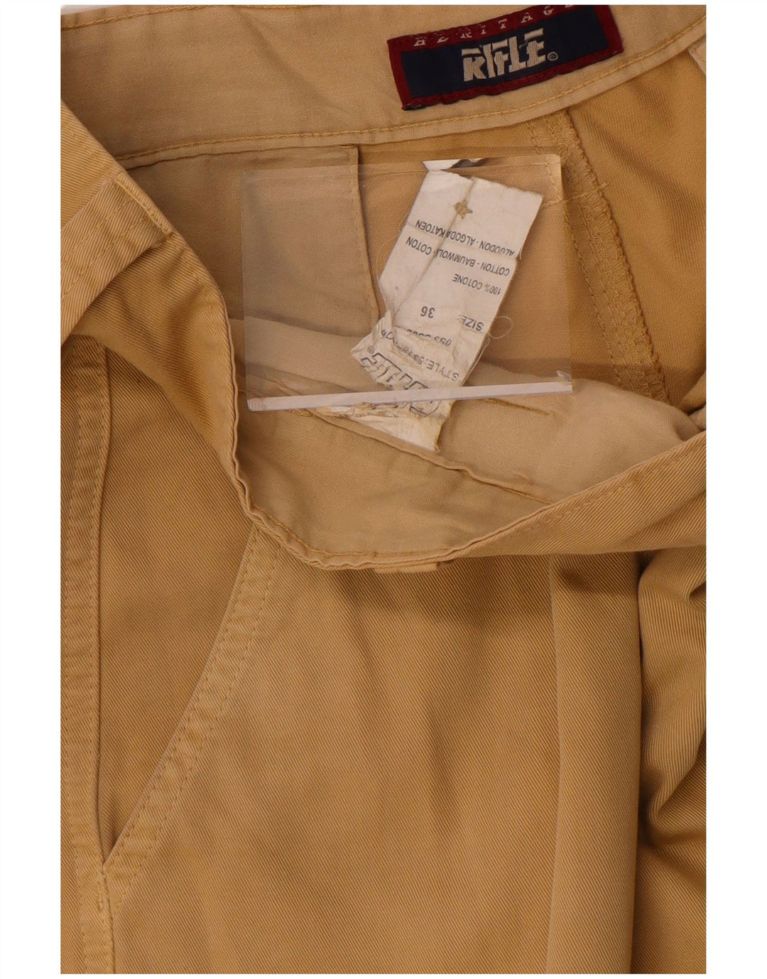 Rifle Short Cargo Homme W36 Grand Coton Beige
