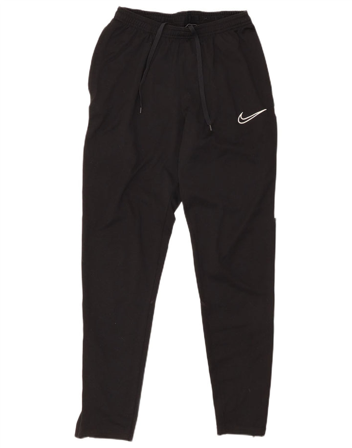 NIKE Pantalon de survêtement Dri Fit pour hommes, petit, noir, polyester color block