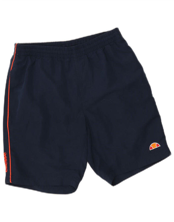 Short de sport Ellesse Homme Bleu Marine Moyen Polyester