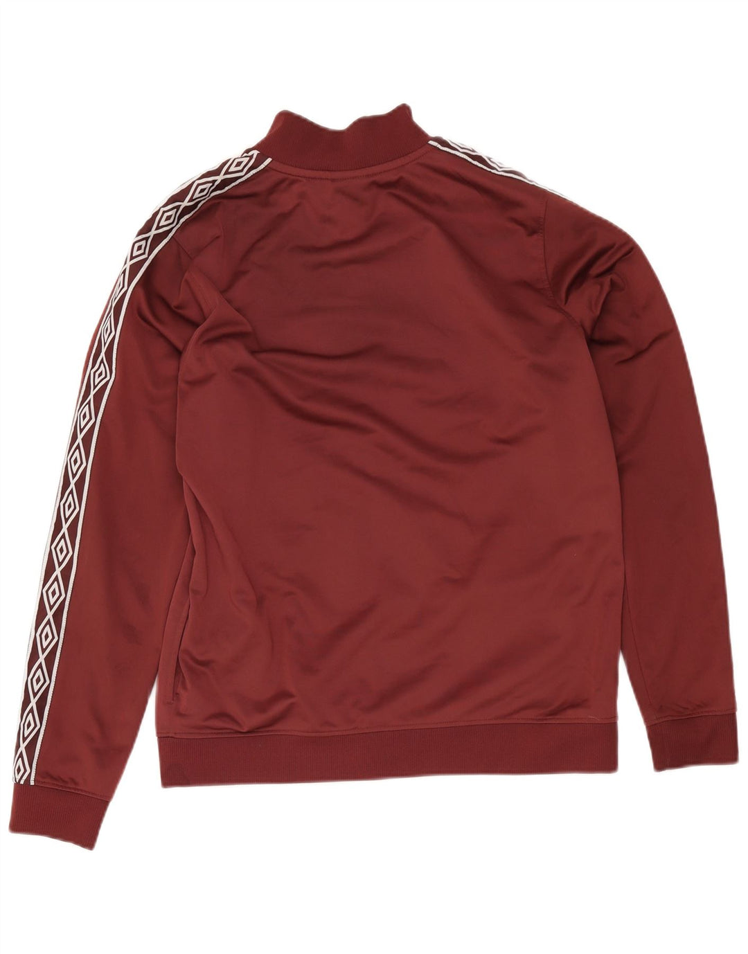 Umbro Veste de survêtement graphique pour femme UK 16 Large Bordeaux Polyester