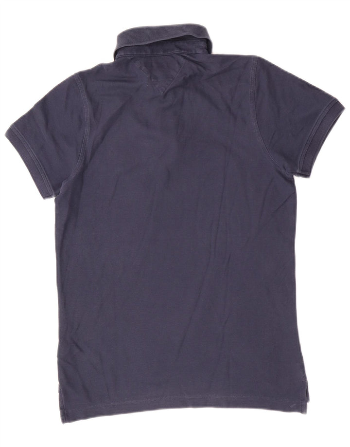 Tommy Hilfiger Polo Homme Petit Bleu Marine Coton