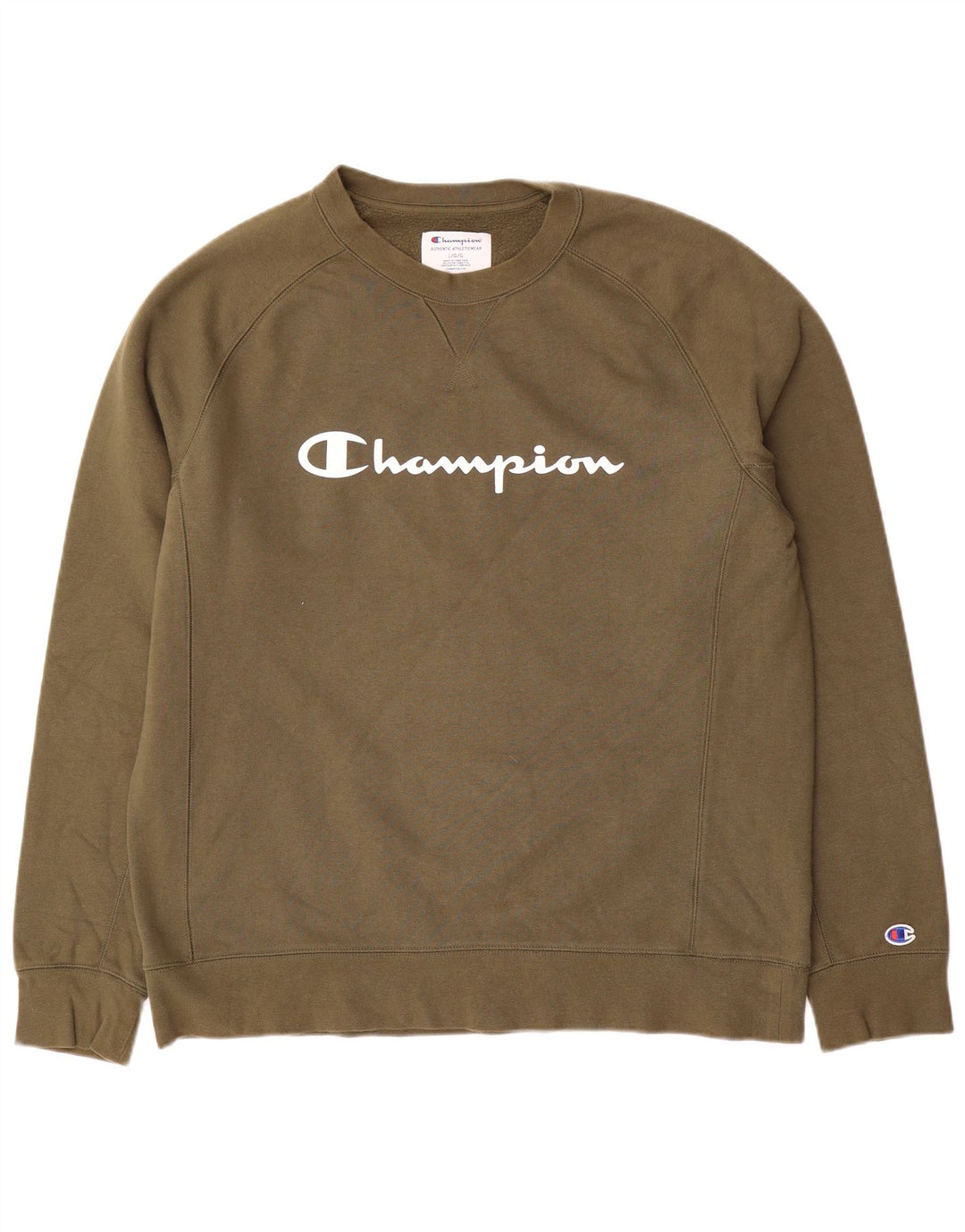 Champion Sweat-shirt graphique pour hommes, grand coton kaki