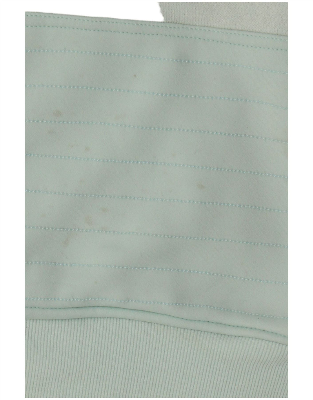 VOLCOM Pull à capuche à col zippé pour femme UK 12 Coton vert moyen