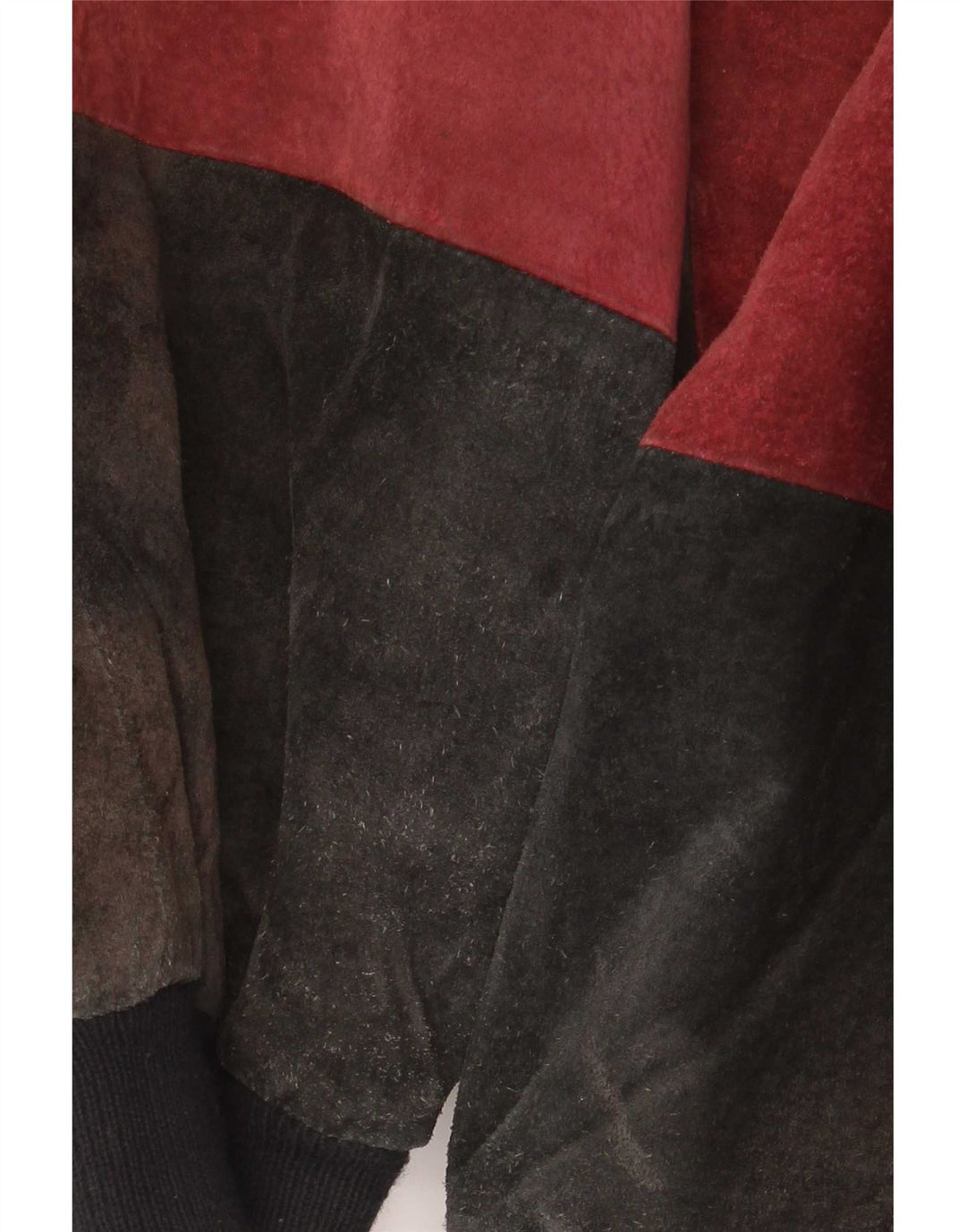 Euro Mode Veste Bomber en Daim Homme IT 52/54 XL Multicolore Colourblock